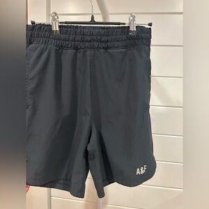 Abercrombie Kids Black Athletic Shorts